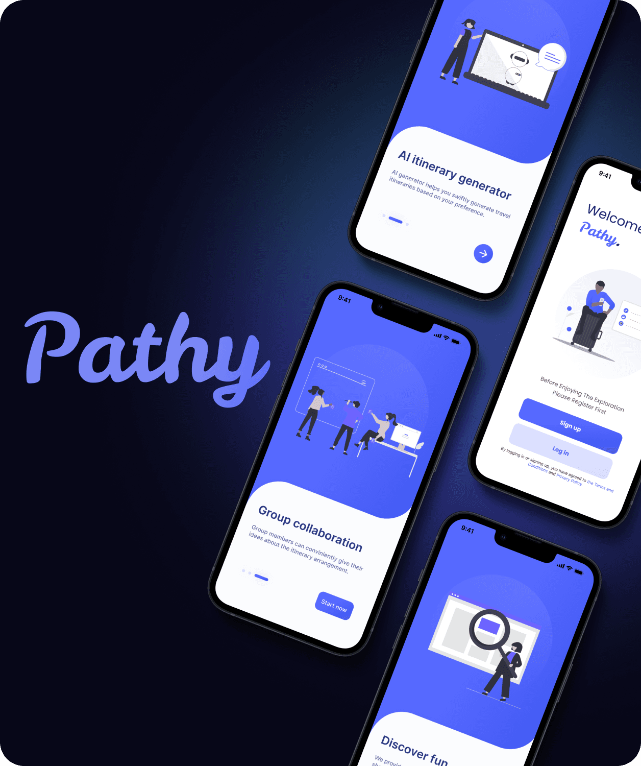 Pathy Travel mobile application